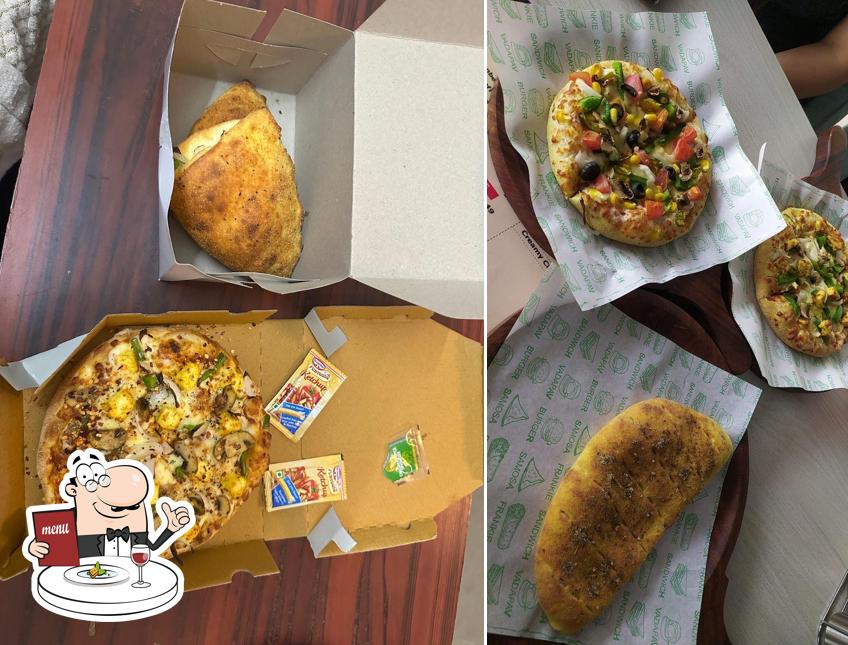 Food at Cheezato Pizza