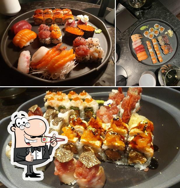 Prova le varie opzioni di sushi