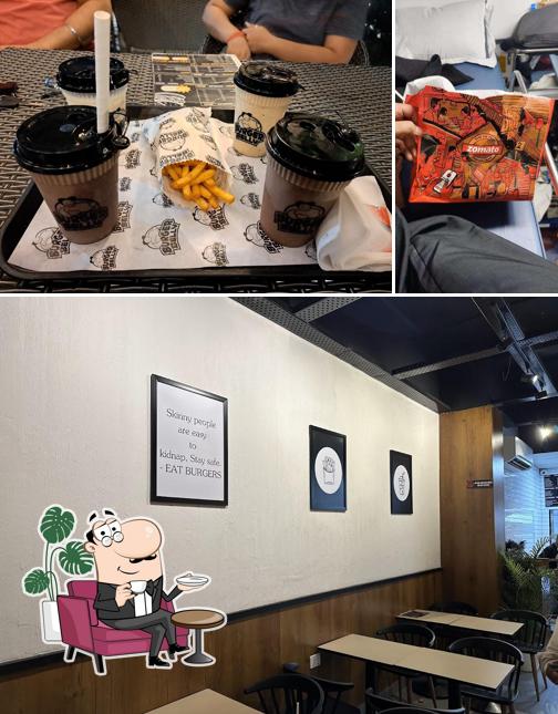The interior of Naughty Blenders