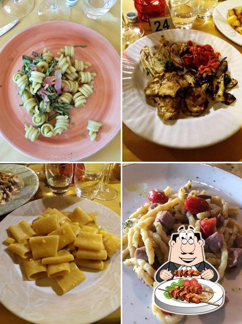 Cibo al Osteria Volsci