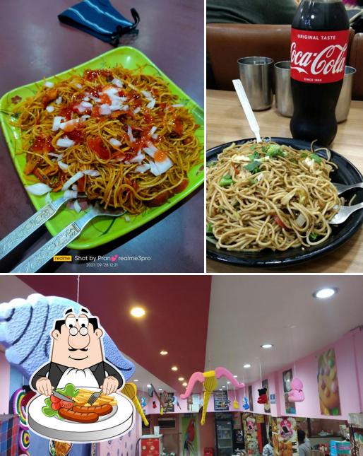 Take a look at the photo displaying food and interior at Chatteswari Bakery n Tea Stall