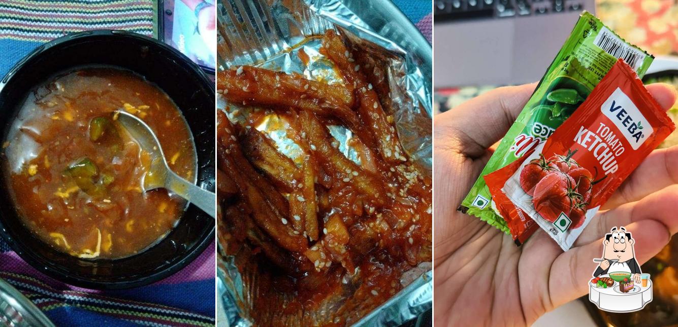 Hot and sour soup at Chinese Heaven