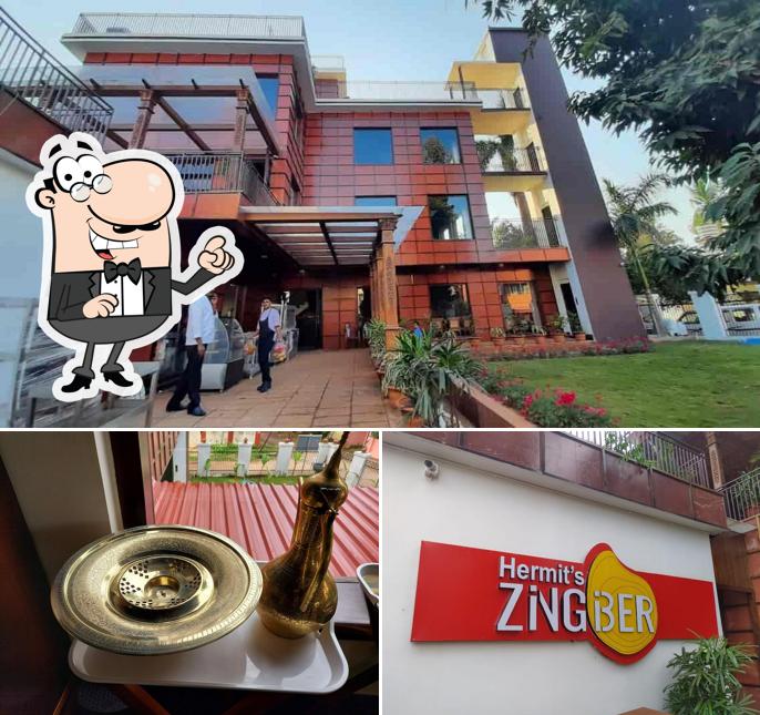 You can get some fresh air at the outside area of Hermit's Zingiber