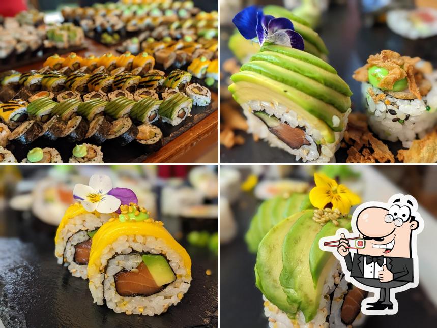 Ordina le diverse opzioni di sushi