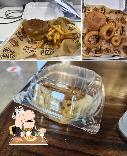 Food at Manhattan Pizza Stafford