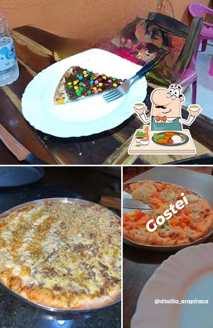 Comida em Pizzaria e Hamburgueria D’Tália
