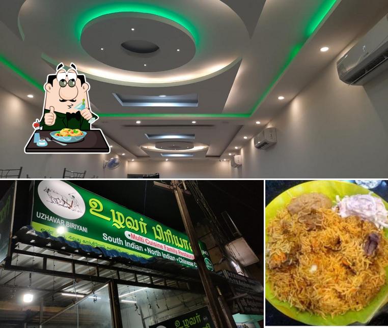 Food at UZHAVAR BIRYANI