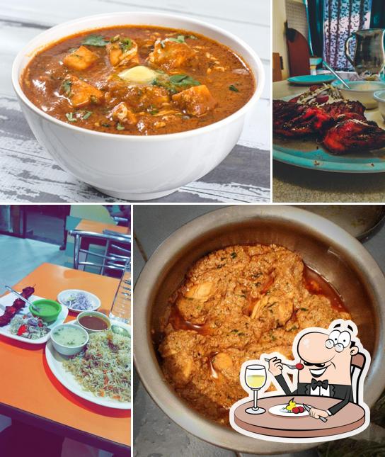 Food at Zam Zam Restaurant