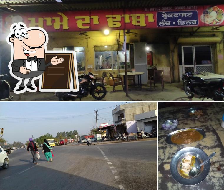 The exterior of Mama Da Dhaba