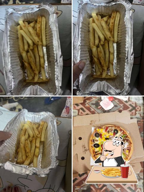 French fries at Pizza Hut French fries at Pizza Hut