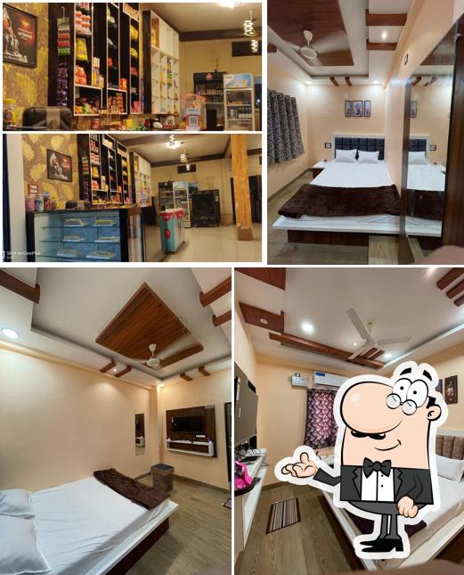 The interior of HOTEL MA HARSHIDHI FAMILY RESTAURANT