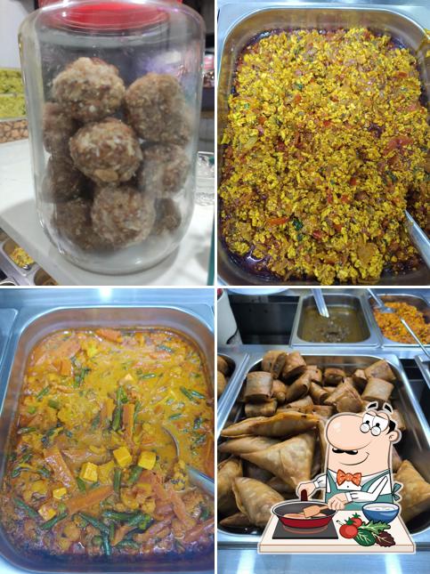 Chicken curry at NAKSHATRA POLI BHAJI