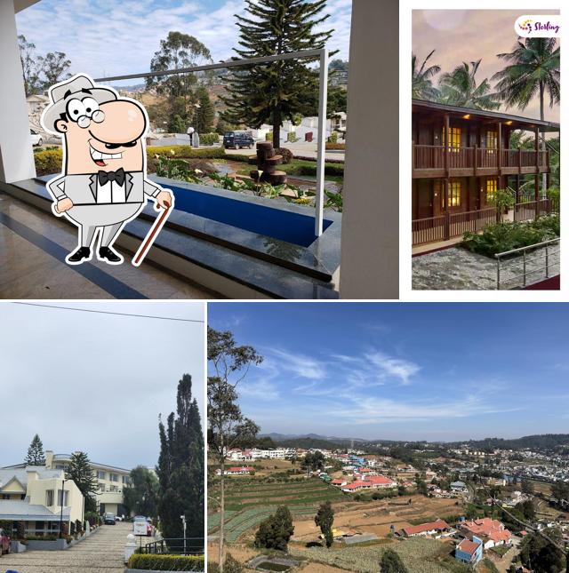 Enjoy the view at the outside area of Sterling Ooty - Fern Hill