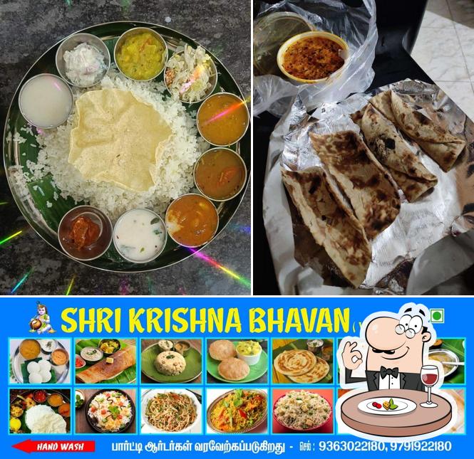 Food at Sri Krishna bhavan pure vegetarian