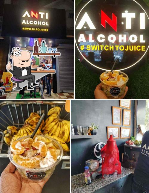 The interior of Anti Alcohol