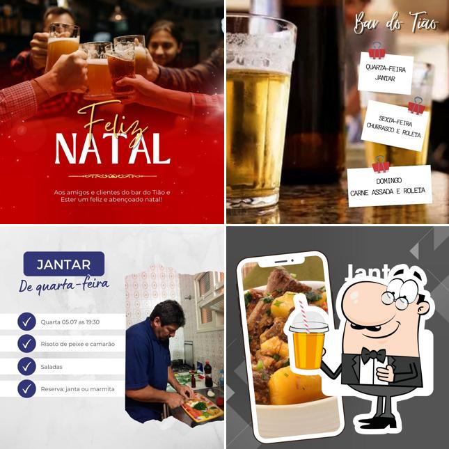Desfrute de um drinque no BAR TIÃO
