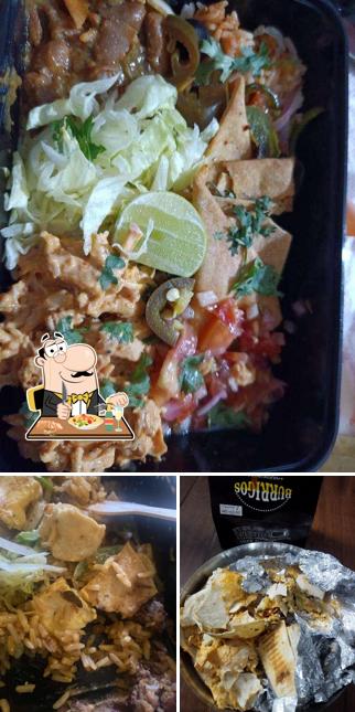 Food at Burrigos Mexican Wrap Co