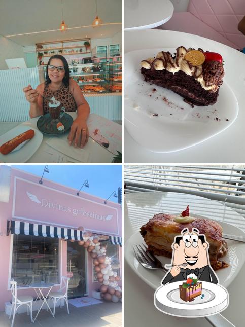 Bolo de chocolate em Divinas Guloseimas Confeitaria