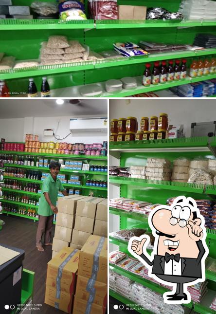 The interior of MEENAKSHI & CO