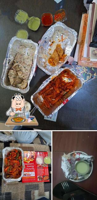 Chicken wings at tandoori story