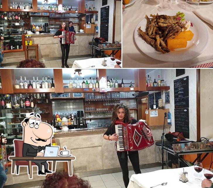 Dai un'occhiata agli interni di Osteria Vivaro