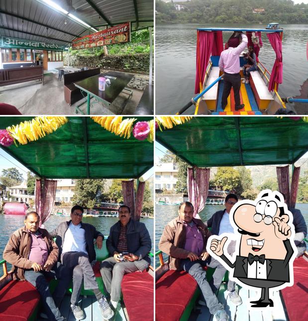 Check out how Ananda's Vegetarian Restaurant looks inside