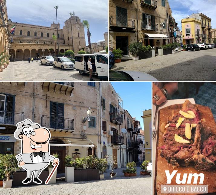 Curiosa tra la parte esterna di Bricco & Bacco