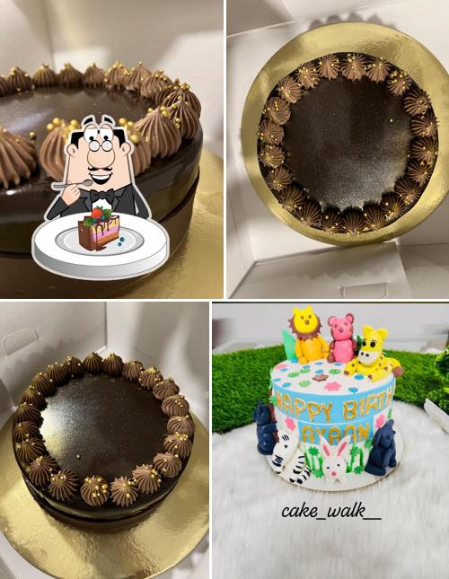 Chocolate cake at Cake Walk