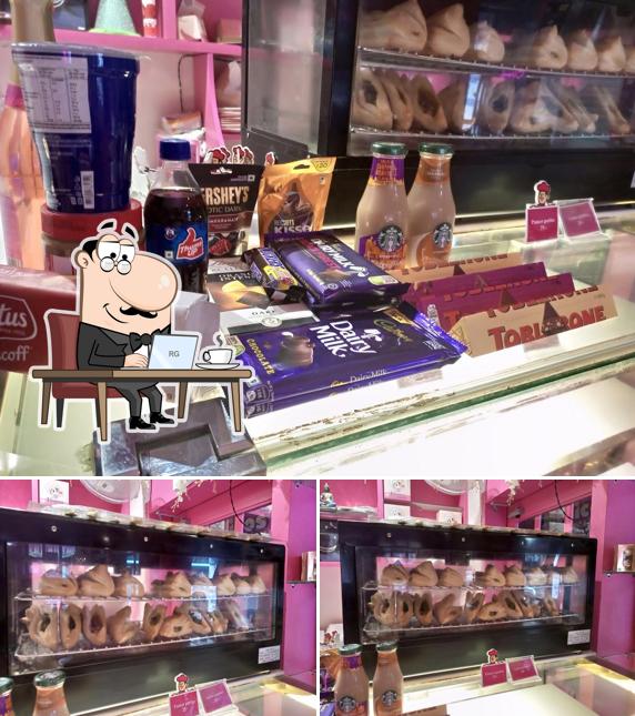 The restaurant's interior and beverage