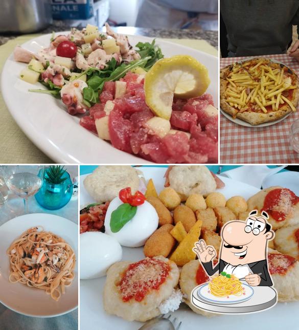 Spaghetti alla carbonara al La Preferita
