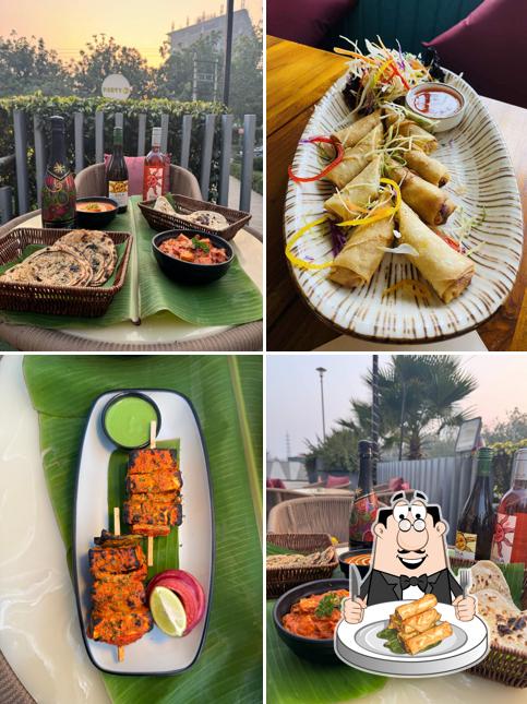 Spring rolls at Bombay Brunch Club