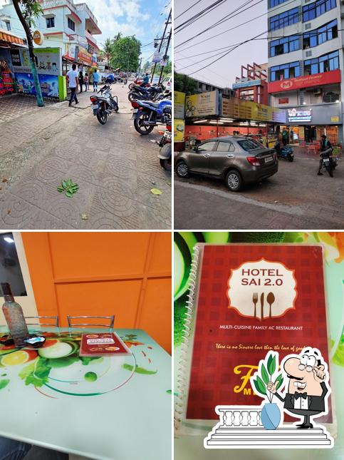 HOTEL SAIRAM is distinguished by exterior and interior