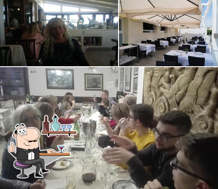 Gli interni di La Vela Ristorante