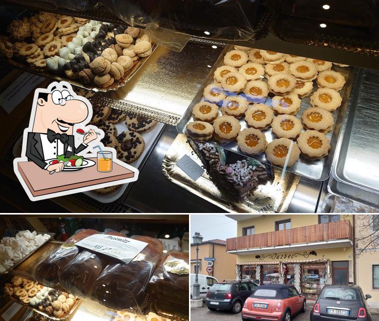 Panificio Jazbec si caratterizza per la cibo e esterno