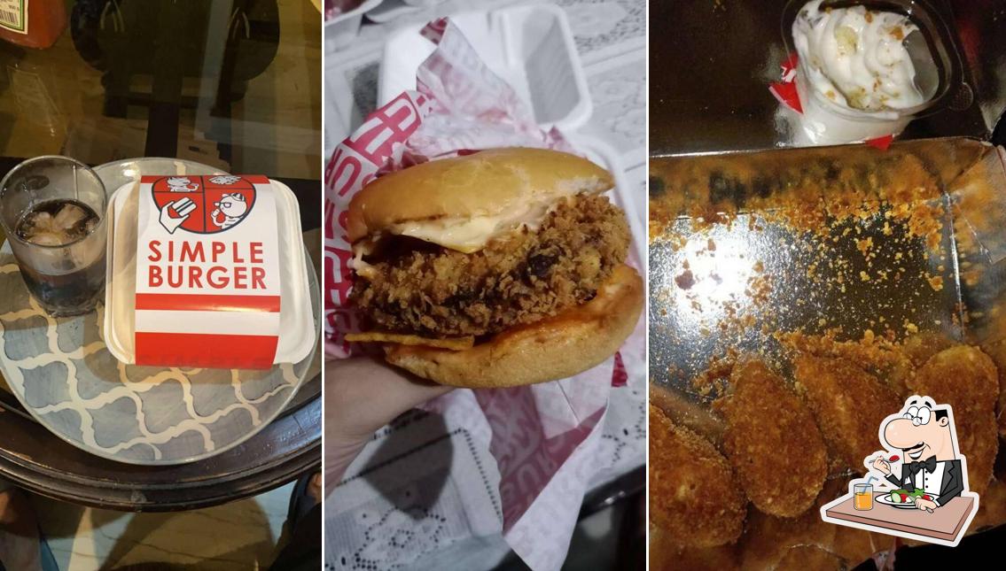 Meals at Simple Burger