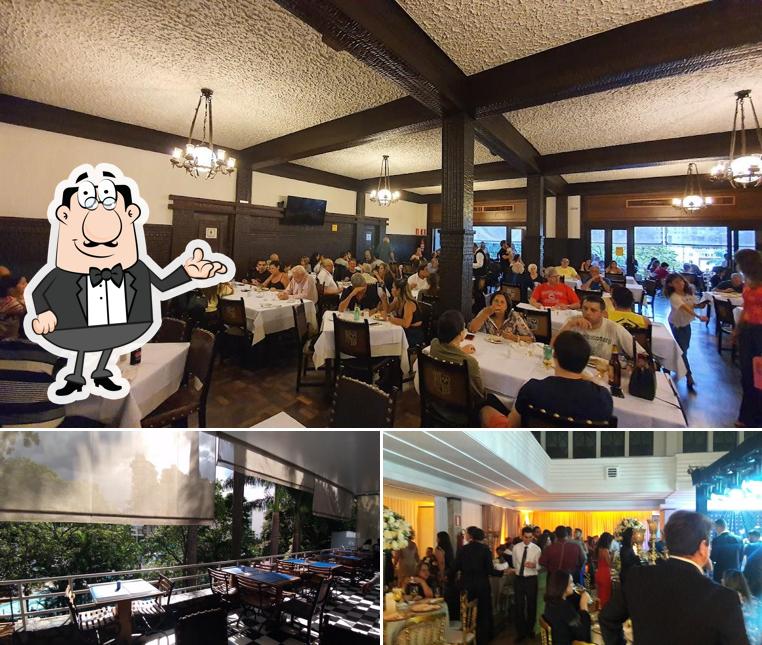 O interior do Restaurante Minas I