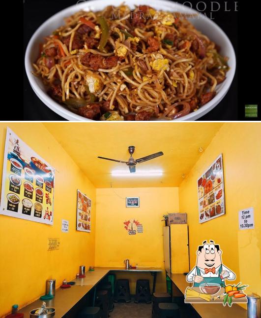 Spaghetti bolognese at A1 biryani & fast food center