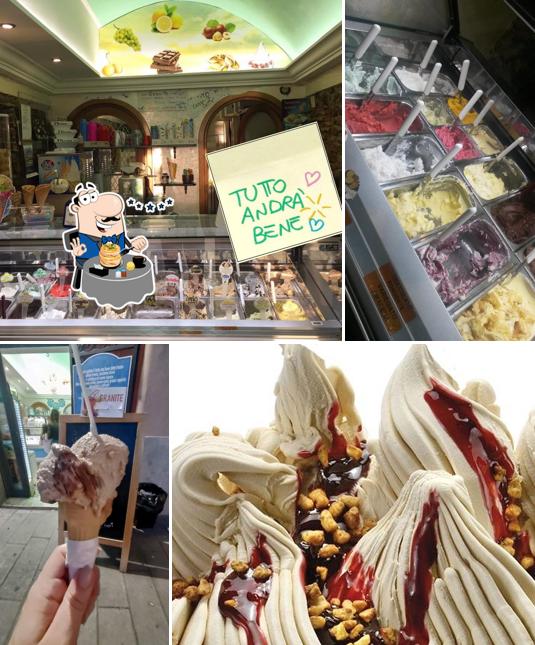 Cibo al Gelateria Arcobaleno Lerici