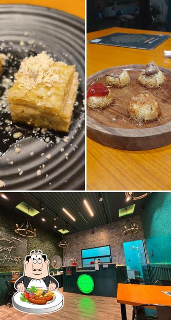 The restaurant's food and interior