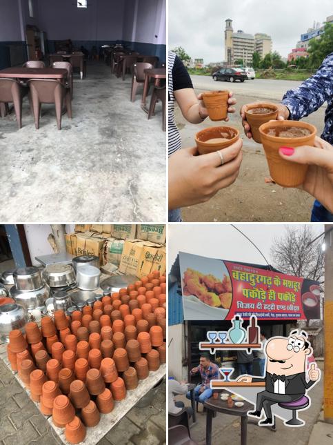 The interior of Vijay di Hatti