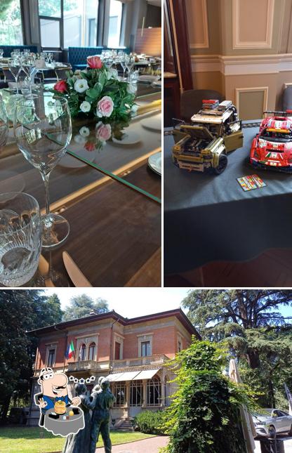 Questa è la foto che raffigura la cibo e esterno di Villa Jucker