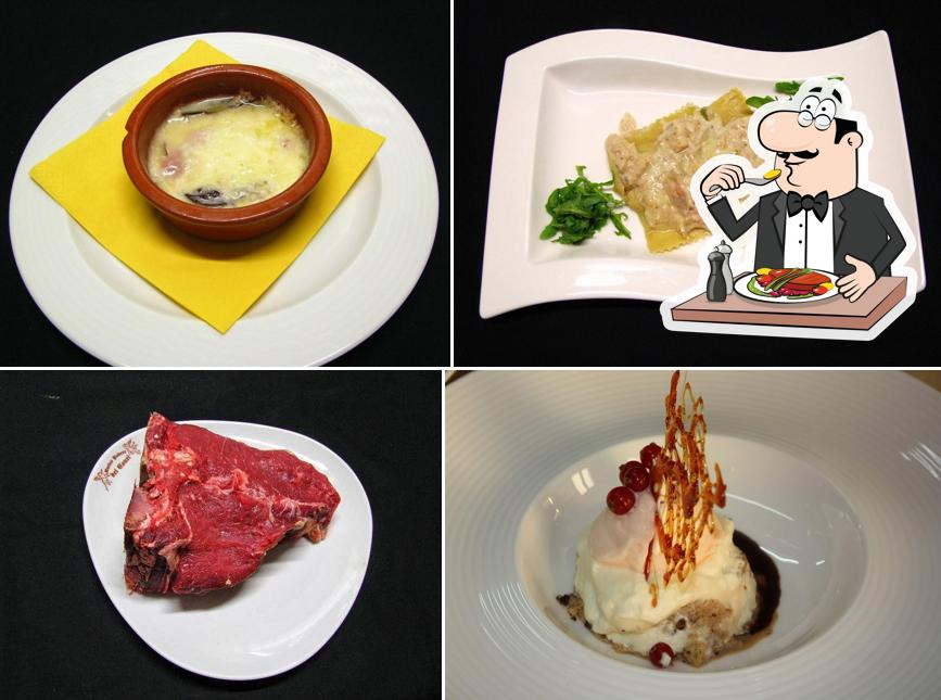 Cibo al Antico Podere dei Conti di Padoin Carlo