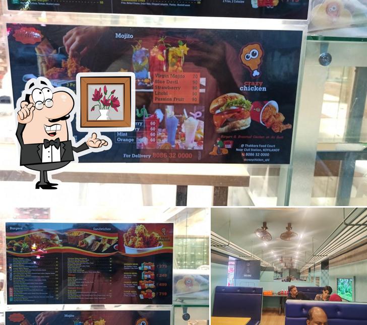 Check out how Crazy Chicken Restaurant, Koyilandy looks inside