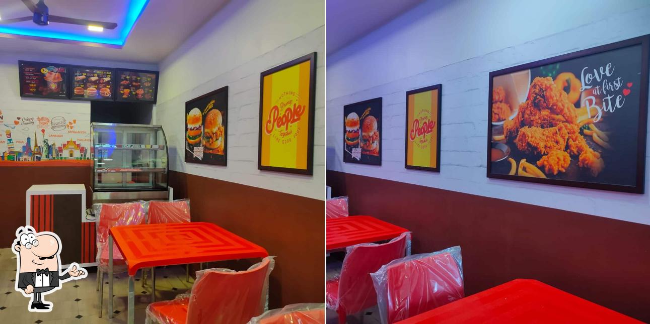 Check out how Five Star Chicken looks inside