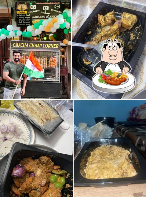 Food at Chacha Chaap Corner Shastri Nagar