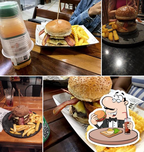 Delicie-se com um hambúrguer no Excaliburger - Castelo