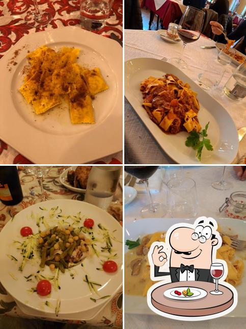 Platti al Hosteria Croce D'Oro