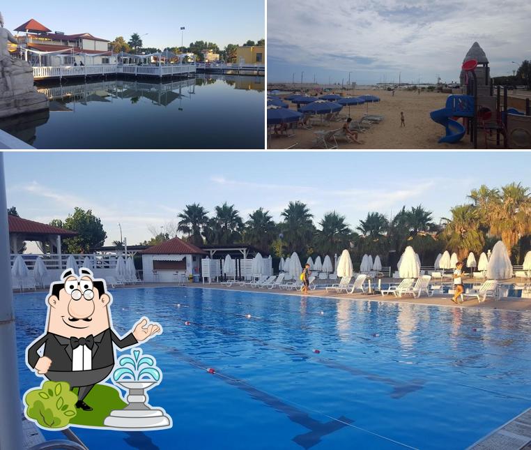 La foto di esterno e area giochi da I Due Archi