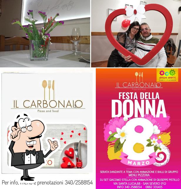 Gli interni di Il Carbonaio Ristorante - Pizzeria