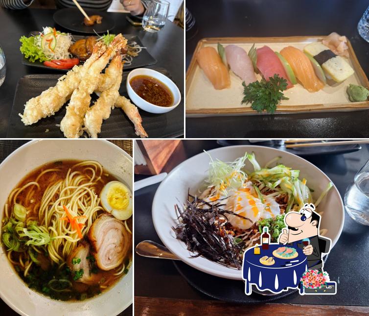 Sashimi at Izanagi Japanese Restaurant